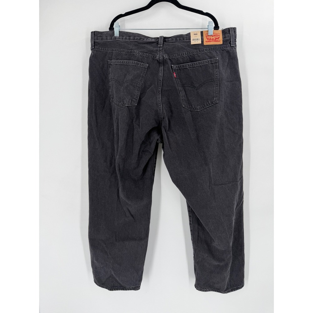 NWT Levi's '94 Baggy Jeans Women 22W Black Mid Rise Straight Leg 90s Grunge Plus - Picture 8 of 11